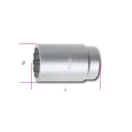 CHIAVE A BUSSOLA PER SERRAGGIO DADO MOZZO MM 24 ART. 969B   