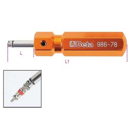 GIRAVITE PER VALVOLE PNEUMATICI ART. 986 78