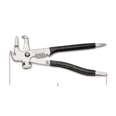 PINZA COMBINATA PER EQUILIBRATURA RUOTE ART. 989