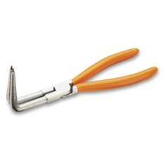 PINZE A BECCHI PIEGATI A 90° LUNGHI PER ANELLI ELASTICI DI SICUREZZA L MM 190 ART. 1034L   