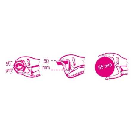 PINZA AUTOBLOCCANTE A DOPPIA REGOLAZIONE GANASCA OSCILLANTE ART. 1051GM   