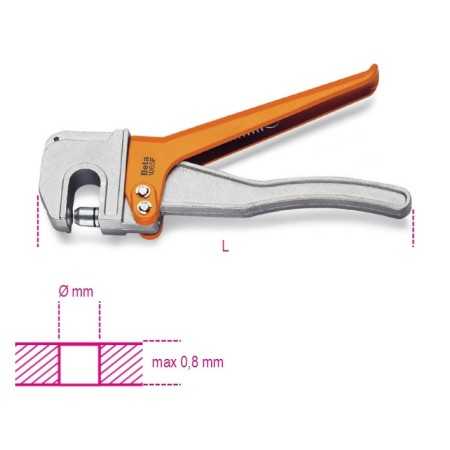 PINZA FORALAMIERA MM 6 ART. 1065F