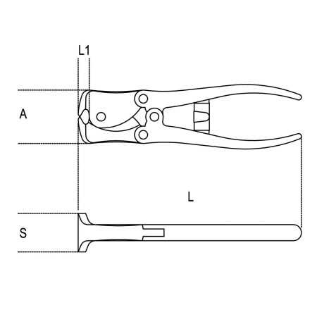 TRONCHESI A DOPPIA LEVA A TAGLIENTI FRONTALI TIPO PESANTE L MM 180 ART. 1092V   