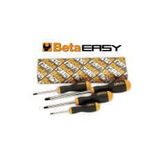 SERIE DI GIRAVITI PER VITI CON IMPRONTA A CROCE POZIDRIV®-SUPADRIV® ART. 1209PZ/S4   