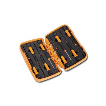 SERIE DI 8 MICROGIRAVITE A CHIAVE MASCHIO ESAGONALE ART. 1257ESB/S8