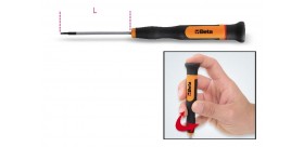 MICROGIRAVITE A CHIAVE MASCHIO PER VITI CON IMPRONTA TORX® T5 ART. 1257TX   