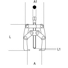 ESTRATTORE AUTOSERRANTE A DUE GRIFFE ART. 1506 2
