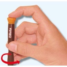 MICROGIRAVITE A CHIAVE MASCHIO PER VITI CON IMPRONTA TORX® T20 ART. 1257TX    2