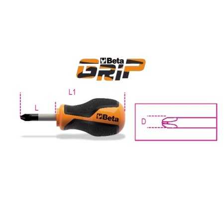 GIRAVITE PER VITI CON IMPRONTA A CROCE PHILLIPS® TIPO CORTISSIMO PHxDxL mm 1x4,5x30 ART.1262N   