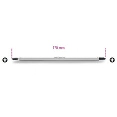 GIRAVITE BIVALENTI PER VITI CON IMPRONTA A CROCE POZIDRIV®-SUPADRIV® PZ 1-2 ART. 1281PZ   