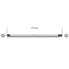 CHIAVI MASCHIO ESAGONALE BIVALENTI CON ESTREMITA' SFERICA MM 2,5 ART. 1281PE   