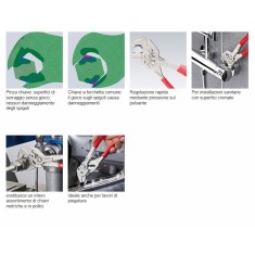 PINZA CHIAVE KNIPEX 250 MM  2
