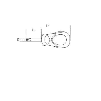 GIRAVITE PER VITI CON IMPRONTA A CROCE PHILLIPS® PHxDxL mm 1x4,5x30 TIPO CORTISSIMO ART. 1292N   