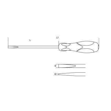 GIRAVITE PER VITI SENZA TESTA CON INTAGLIO SxDxL MM 0,6x3x100 ART. 1294   
