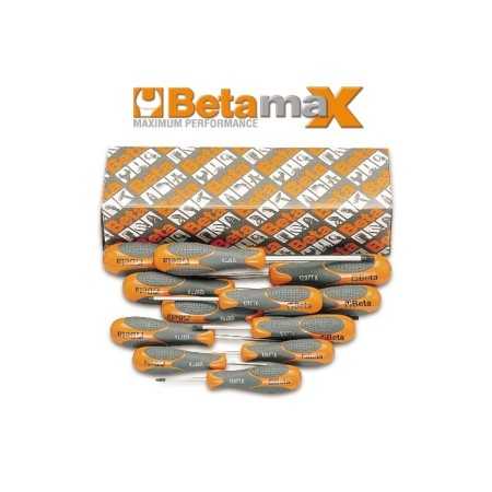 SERIE DI DI 12 CHIAVI MASCHIO CON IMPUGNATURA PER VITI CON IMPRONTA TORX® ART. 1297TX/S12   