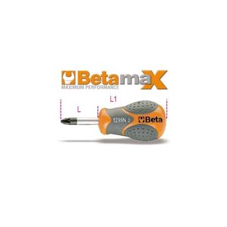 GIRAVITE PER VITI CON IMPRONTA A CROCE POZIDRIV®-SUPADRIV® TIPO CORTISSIMO PZ 2 ART. 1299N/PZ   