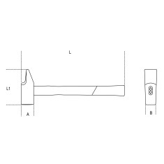 MARTELLO TIPO FRANCESE PER MECCANICI MM 28 ART. 1370FT    2