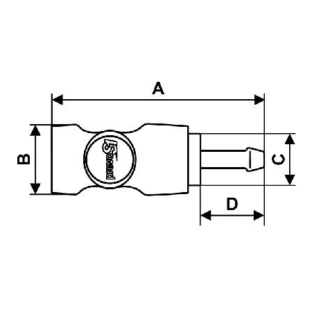 RUBINETTO FILETTATO MASCHIO PREVO S1 ESI07 G 1/2"