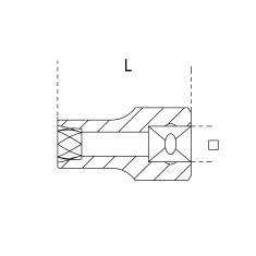 ESTRATTORI PER DADI DANNEGGIATI CON ATTACCO QUADRO MM 24 ART. 1428 2