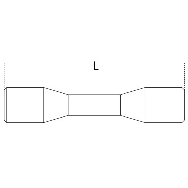 ESTRATTORI A BUSSOLA LUNGHI PER DADI DESTRORSI DANNEGGIATI CON ATTACCO QUADRO MM 17 ART. 1428L