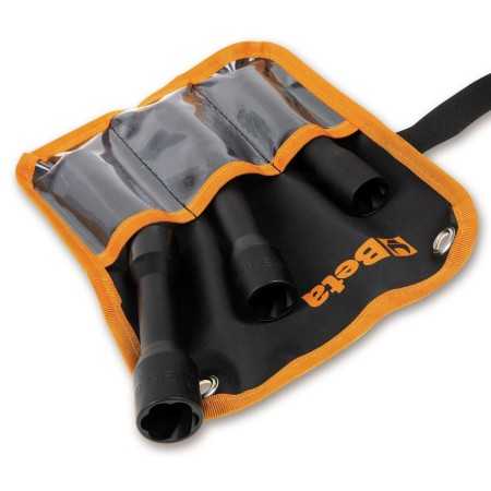 SERIE DI 3 ESTRATTORI A BUSSOLA LUNGHI PER DADI DESTRORSI DANNEGGIATI CON ATTACCO QUADRO IN BUSTA ART. 1428L/B3