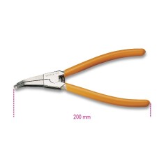 PINZA PER ANELLI ELASTCI DI SICUREZZA SP PER ALBERI ART. 1458   