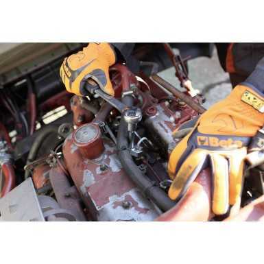 SERIE DI 6 CHIAVI POLIGONALI APERTE ART. 1462CF/C6