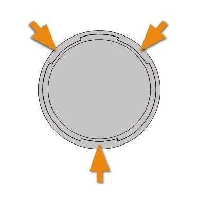 PINZA PER PIOLI IN PLASTICA BETA 1478/3P