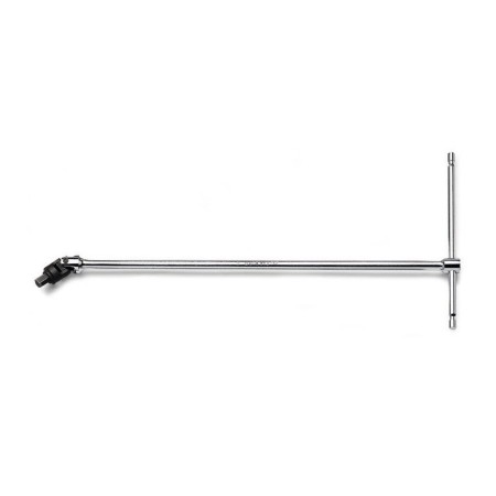 CHIAVI A T CON MASCHIO ESAGONALE SNODATO CROMATE MM 7 ART. 953