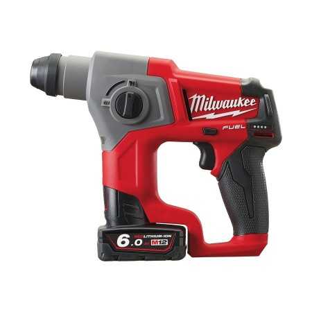 Trapano avvitatore a percussione Fuel Milwaukee M12 CPD-602X batterie 6 Ah 