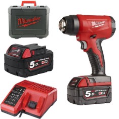 TERMOSOFFIATORE A BATTERIE 18V MILWAUKEE M18 BHG-502C