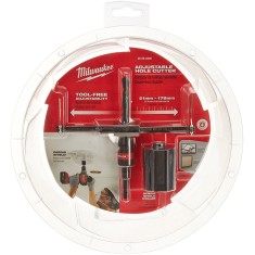 SEGA A TAZZA CON DIAMETRO REGOLABILE PER CARTONGESSO