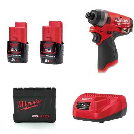 AVVITATORE IMPULSI Milwaukee M12 FID-202X Fuel ATTACCO ¼″ 