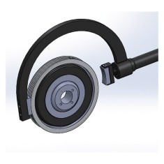 Attrezzo a mezzaluna con ganasce in alluminio per bloccare pulegge multigola Beta 1485BPM 2