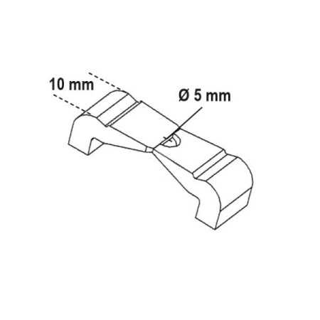 Pinza a grande effetto, per fascette Clic® Beta 1472FC/GE