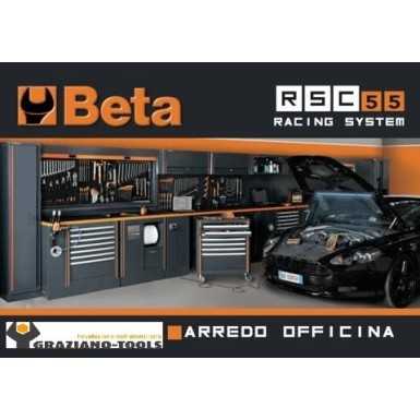 Combinazione completa arredo officina Beta C55