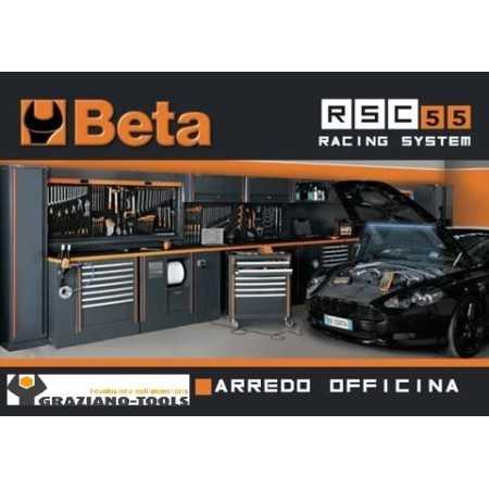 Combinazione completa arredo officina Beta C55