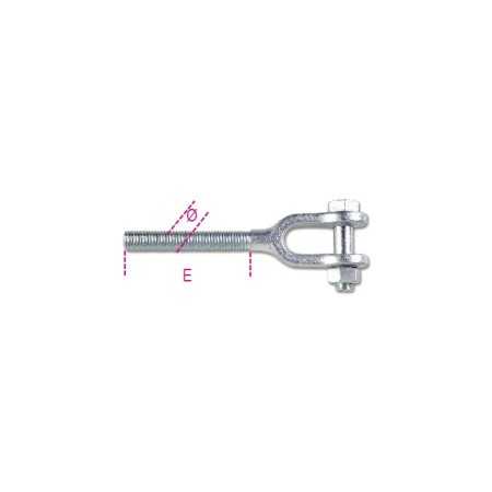 Forcelle destre 8009FD M8 (5/16)