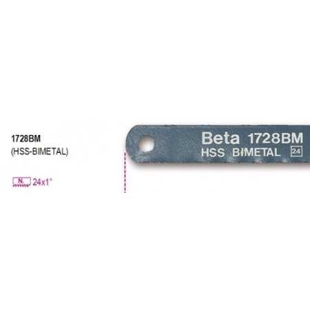 LAME BIMETAL PER SEGHETTI DA FERRO 300MM 1728BM 24