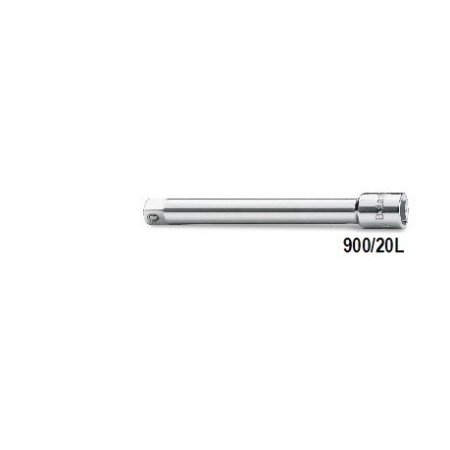 PROLUNGHE CON ATTACCHI QUADRI FEMMINA E MASCHIO 1/4" CROMATE ART. 900/20L   
