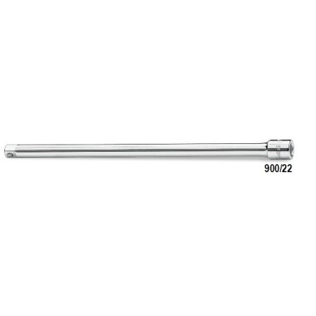 PROLUNGHE CON ATTACCHI QUADRI FEMMINA E MASCHIO 1/4" CROMATE ART. 900/22   