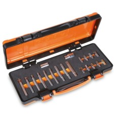 ASSORTIMENTO DI 18 INSERTI CON IMPRONTA RIBE® IN TERMOFORMATO MORBIDO E CASSETTA DI LAMIERA ART. 867/C20 2