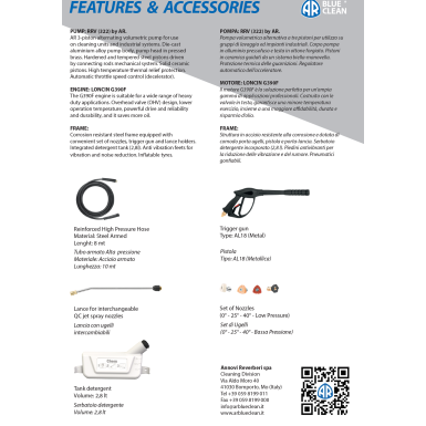 IDROPULITRICE MOD. 391 ACQUA FREDDA ANNOVI REVERBERI   