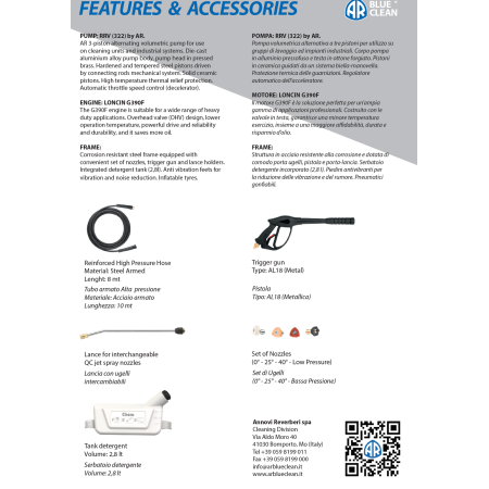 IDROPULITRICE MOD. 391 ACQUA FREDDA ANNOVI REVERBERI   