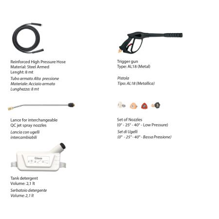 IDROPULITRICE MOD. 481 ACQUA FREDDA ANNOVI REVERBERI   