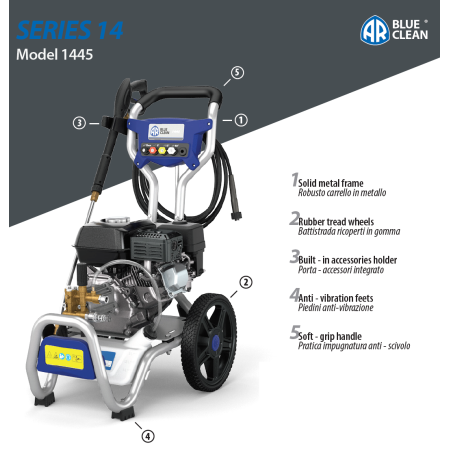 IDROPULITRICE MOD. 481 ACQUA FREDDA ANNOVI REVERBERI   