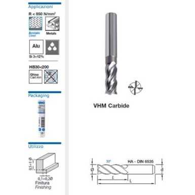 FRESE FRONTALI 4 TAGLIENTI ART.24165 2 MM 