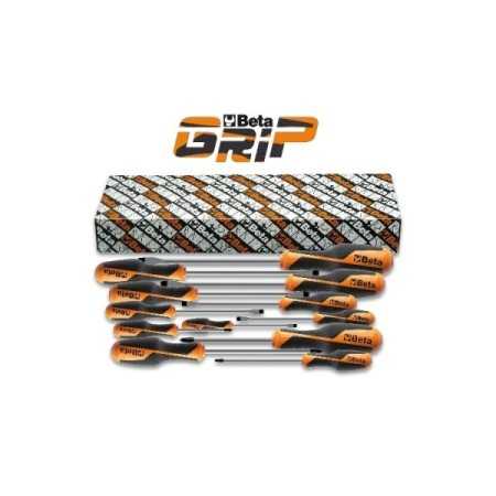 SERIE DI 12 CACCIAVITI CROCE E TAGLIO BETAGRIP ART. 1263/S12
