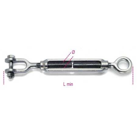 TENDITORE OCCHIO E FORCELLA 8010Z M8 (5/16)