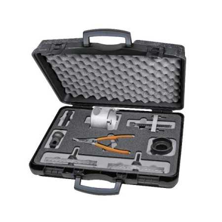 Set di 13 attrezzi per lo smontaggio, montaggio e registrazione delle frizioni VW DSG a 6 e 7 rapporti art. 1438K/DSG